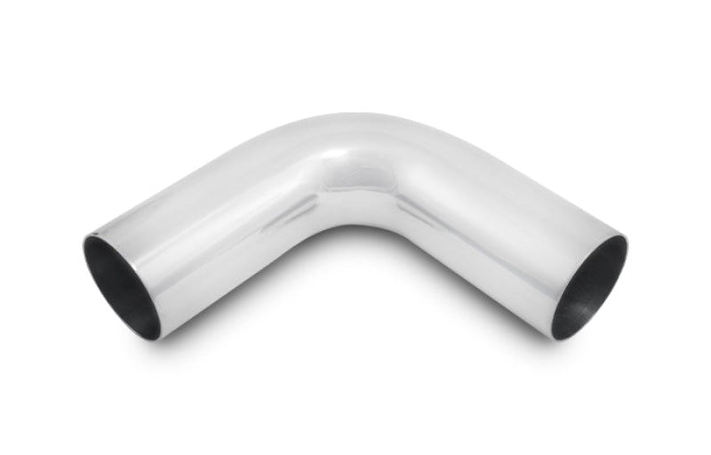 Vibrant 4.5in OD T6061 Aluminum Mandrel Bend 90 Degree - Polished