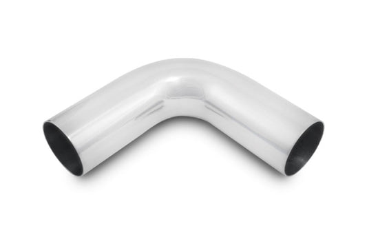 Vibrant 4.5in OD T6061 Aluminum Mandrel Bend 90 Degree - Polished
