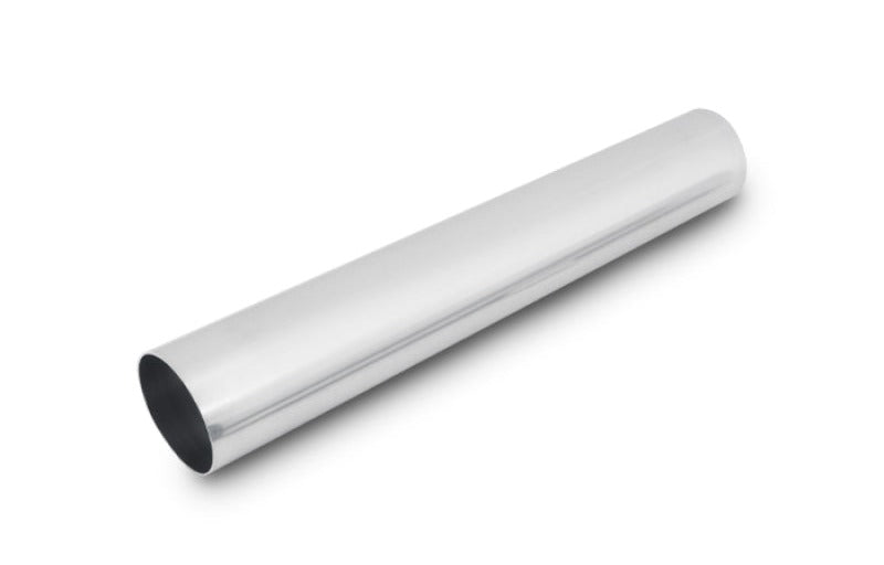 Vibrant 5in OD T6061 Aluminum Straight Tube 18in Long - Polished