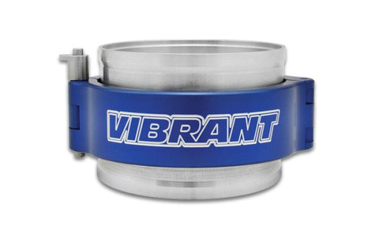 Vibrant HD Clamping System Assembly for 2in OD Tubing - Blue Clamp