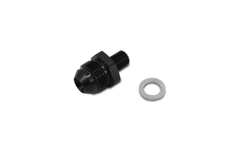 Vibrant -8AN to 10mm x 1.0 Metric Straight Adapter Fitting