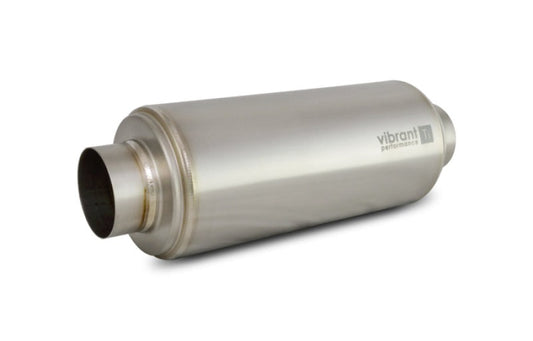 Vibrant Titanium Resonator 3.5in Inlet/3.5in Outlet x 16in Long