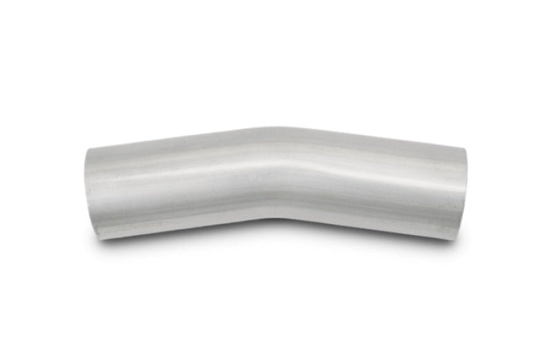 Vibrant 4in OD T304 SS 15 Deg Mandrel Bend 5in Leg Length