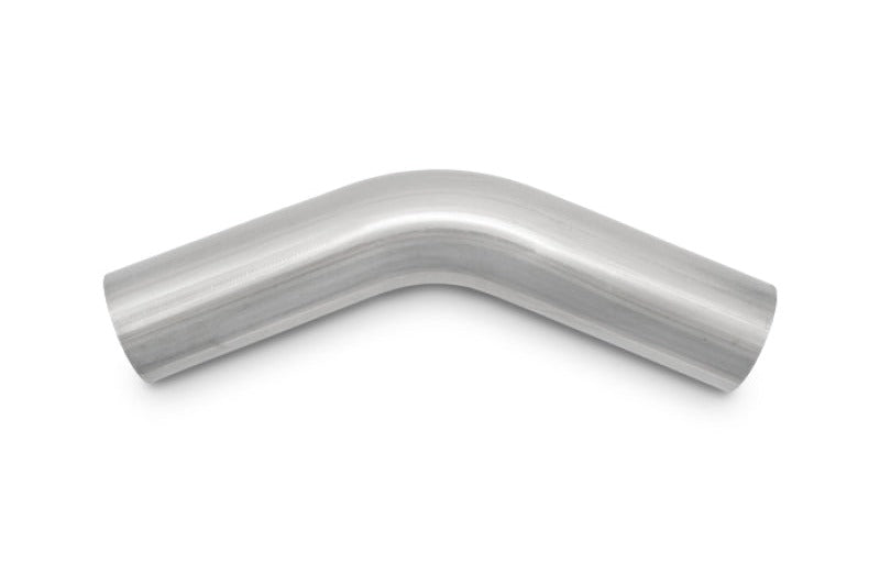 Vibrant 2.125in OD T304 SS 45 Deg Mandrel Bend (3.125in Centerline Radius)