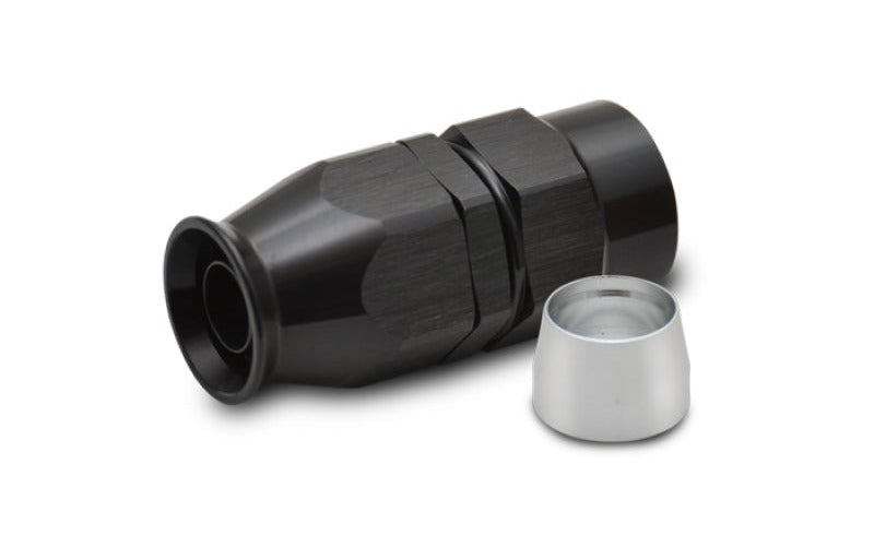 Vibrant -6AN Straight Hose End Fitting for PTFE Lined Hose