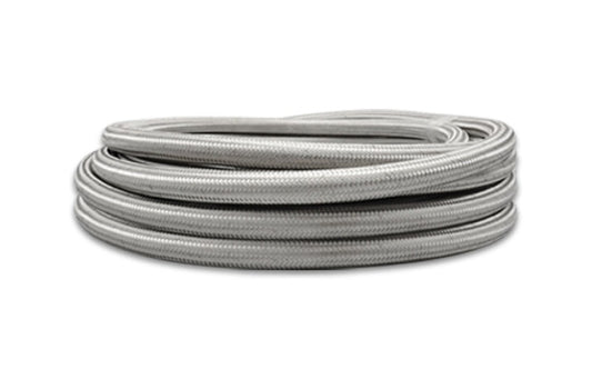 Vibrant SS Braided Flex Hose with PTFE Liner -10 AN (5 foot roll)