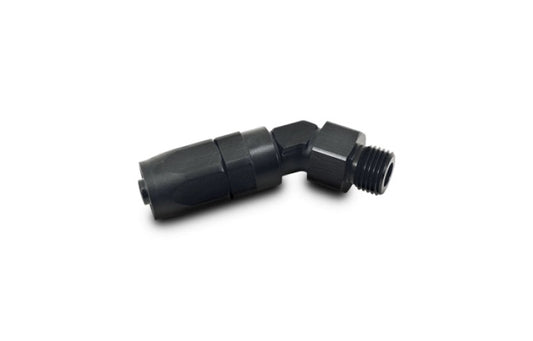 Vibrant Male -16AN to -16AN ORB 45 Degree Hose End Fitting