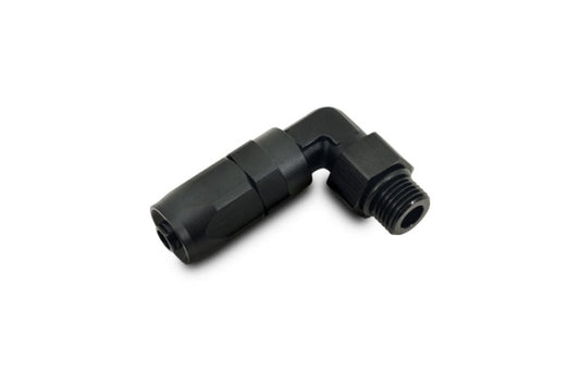 Vibrant Male -16AN to -12AN ORB 90 Degree Hose End Fitting