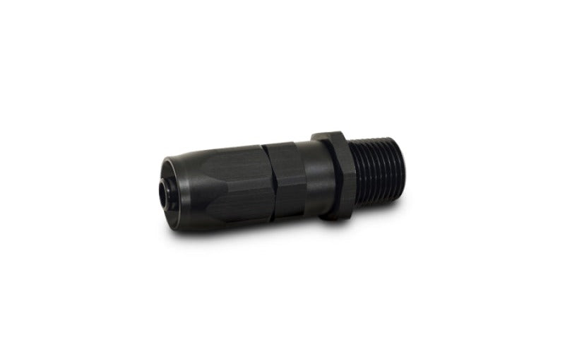 Vibrant -16AN Male NPT Straight Hose End Fitting - 3/4 NPT