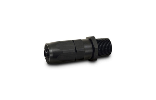 Vibrant -16AN Male NPT Straight Hose End Fitting - 3/4 NPT