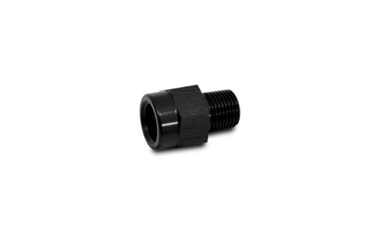 Vibrant 1/8in Male BSP to 1/8in Female NPT Adapter Fitting - Aluminum