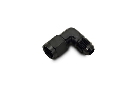 Vibrant -12AN Female to -12AN Male 90 Degree Swivel Adapter Fitting
