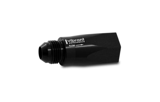 Vibrant -6AN Female to Male Inline Check Valve