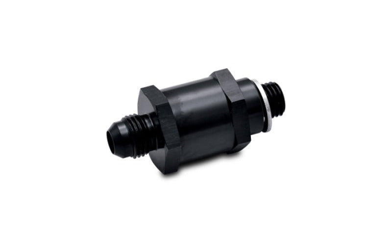 Vibrant Fuel Pump Check Valve -6AN Male Flare to 12mm x 1.5 Metric