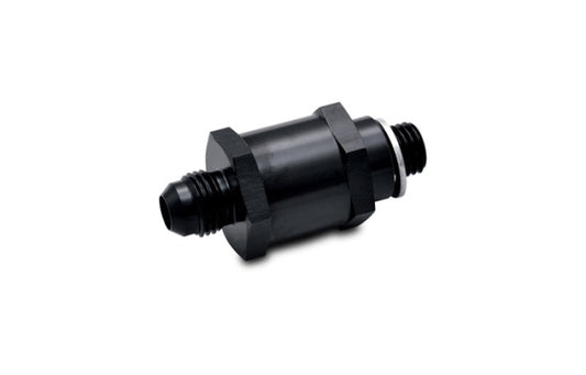 Vibrant Fuel Pump Check Valve -6AN Male Flare to 12mm x 1.5 Metric
