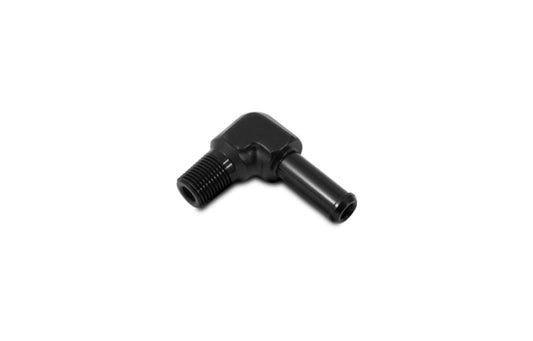 Vibrant 3/8 NPT to 3/8 Barb 90 Degree Fitting