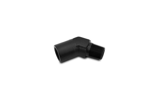 Vibrant 1/2in NPT Female to Male 45 Degree Pipe Adapter Fitting