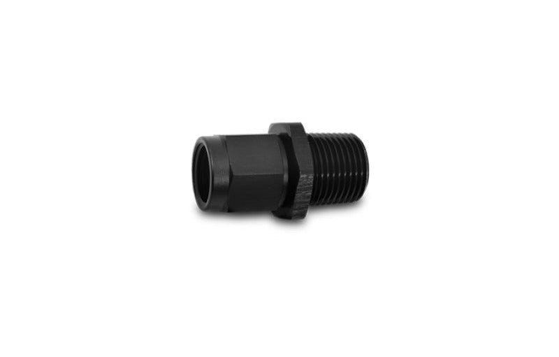 Vibrant -8AN to 1/2in NPT Female Swivel Straight Adapter Fitting