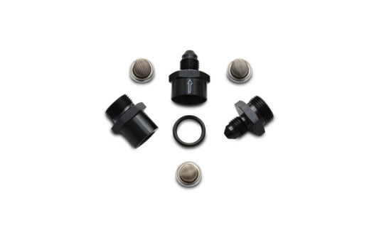 Vibrant Inline Fuel/Oil Filter Set (Size -6AN) Includes 3 filters