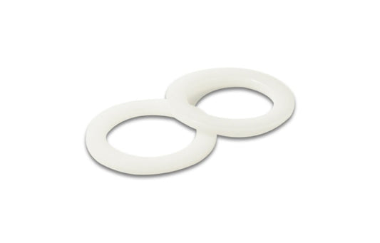 Vibrant -6AN PTFE Washers for Bulkhead Fittings - Pair