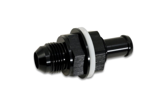 Vibrant Bulkhead Fuel Cell Adapter -8AN Male Flare x 1/2in Barb