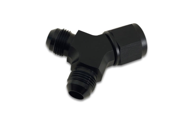 Vibrant -8AN Female x Dual -6AN Male Y-Adapter Fitting - Aluminum
