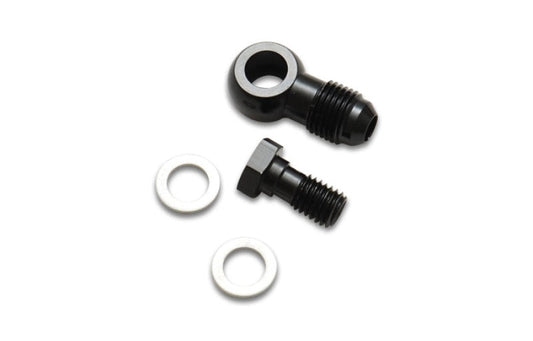 Vibrant -6AN Male Banjo Fitting 12mm x 1.25 Metric Aluminum + 2 Washers