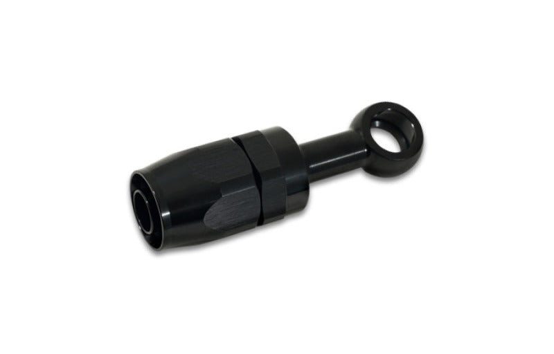 Vibrant Single -6AN x 8mm ID Banjo to Hose End Aluminum Fitting