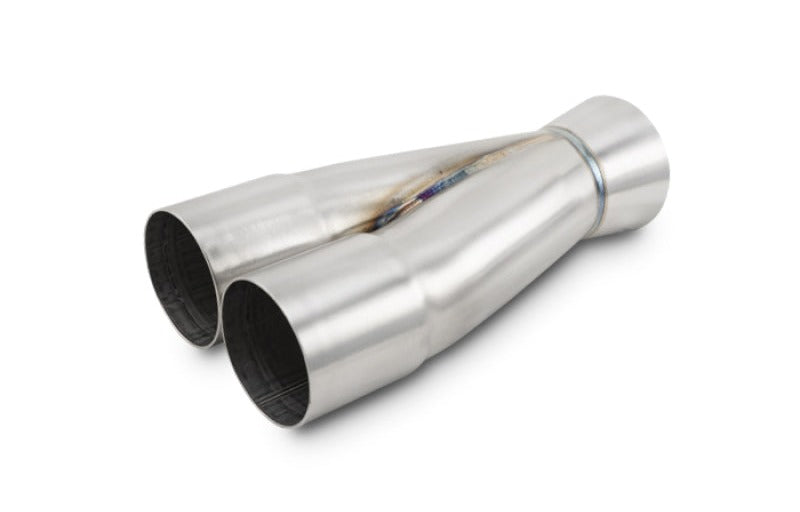 Vibrant 2-1 SS Merge Collectors (1-7/8in Inlet Slipover ID 2-1/4in Outlet OD)
