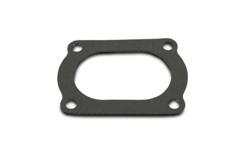 Vibrant 4 Bolt Flange Gasket for 3.5in O.D. Oval tubing (Matches #13176S)