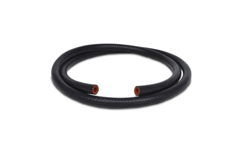 Vibrant 1/2in (13mm) I.D. x 5 ft. Silicon Heater Hose reinforced - Black