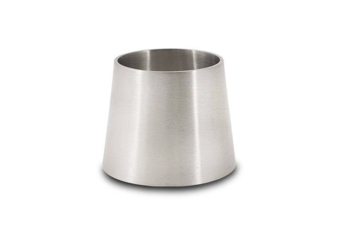 Vibrant 3in x 4in T304 Stainless Steel Straight (Concentric) Reducer