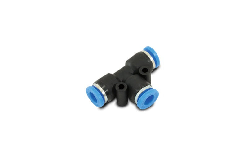 Vibrant for use with 5/32in (4mm) OD tubing Union inTin Pneumatic Vacuum Fitting
