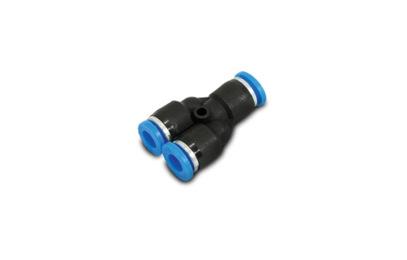 Vibrant for use with 1/4in (6mm) OD tubing Union inYin Pneumatic Vacuum Fitting