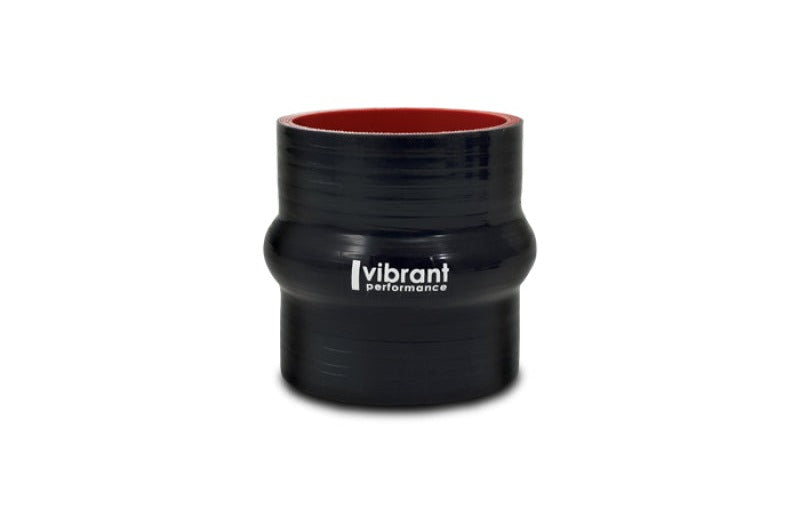 Vibrant 4 Ply Reinforced Silicone Hump Hose Connector - 5in I.D. x 3in long