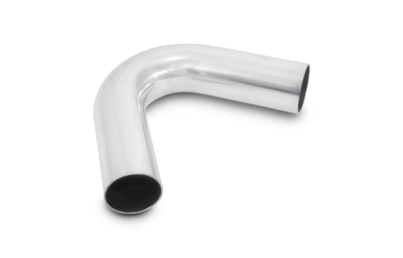 Vibrant 2.75in O.D. Universal Aluminum Tubing (120 degree Bend) - Polished