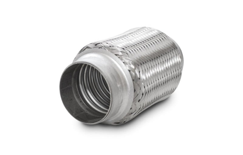 Vibrant SS Flex Coupling without Inner Liner 1.5in inlet/outlet x 4in long