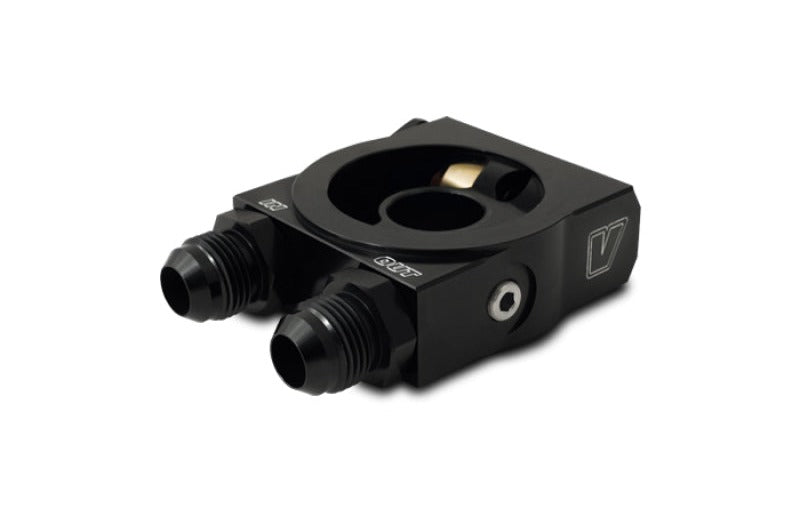 Vibrant Thermostatic Oil Cooler Sandwich Adapter with Thermostat