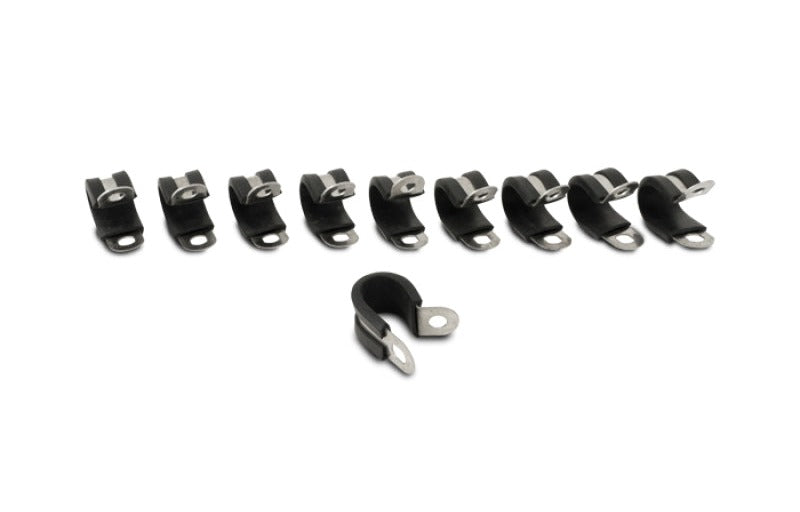 Vibrant Cushion Clamps for 1in (-16AN) Hose - Pack of 10