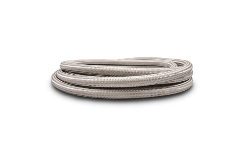 Vibrant -10 AN Stainless Steel Braided Flex Hose (150 Foot Roll)