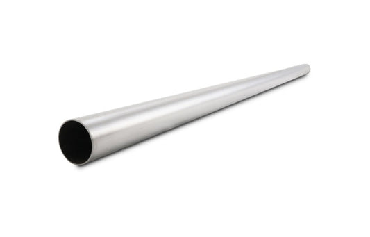 Vibrant 1.75in OD 304 Stainless Steel Brushed Straight Tubing