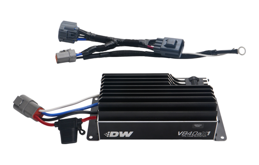 DeatschWerks VB40AX1 Voltage Booster with Plug-N-Play Harness for 2011-2025 Ford Mustang