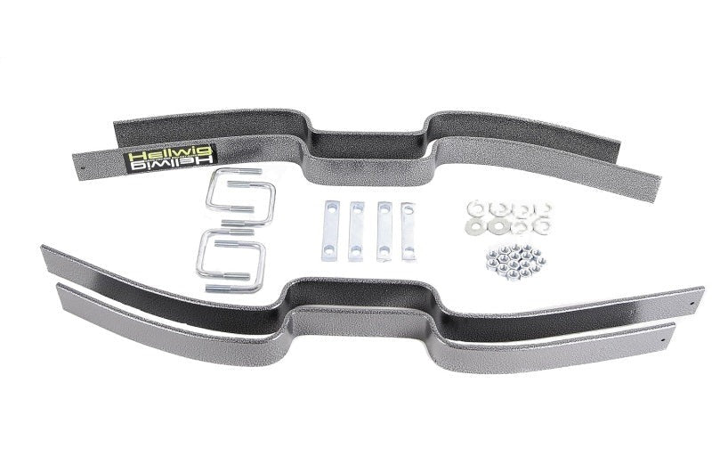 Hellwig 16-21 Ford F-250 Helper Spring Kit w/ Factory Contact Overload Springs - 2 Additional Leaves