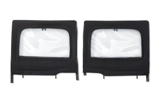 Bestop 20-26 Jeep Gladiator / 18-26 Wrangler JL 4-Door Element Upper Doors (Rear Black Twill)