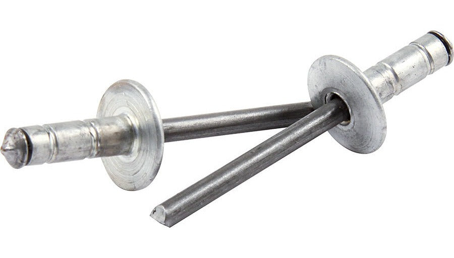 Allstar Performance Medium Head Rivet Silver 250pk Multi Grip Aluminum ALL18074