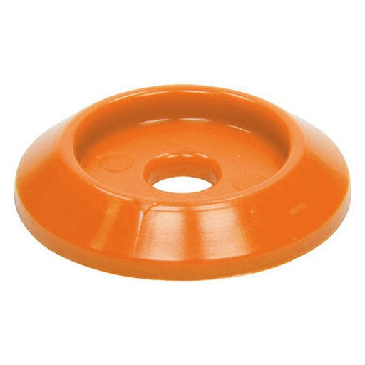 Allstar Performance Body Bolt Washer Plastic Orange 10pk ALL18849