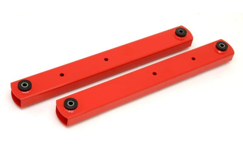 BMR 1964-1972 A-Body Non-Adj. Boxed Lower Control Arms (Polyurethane) - Red
