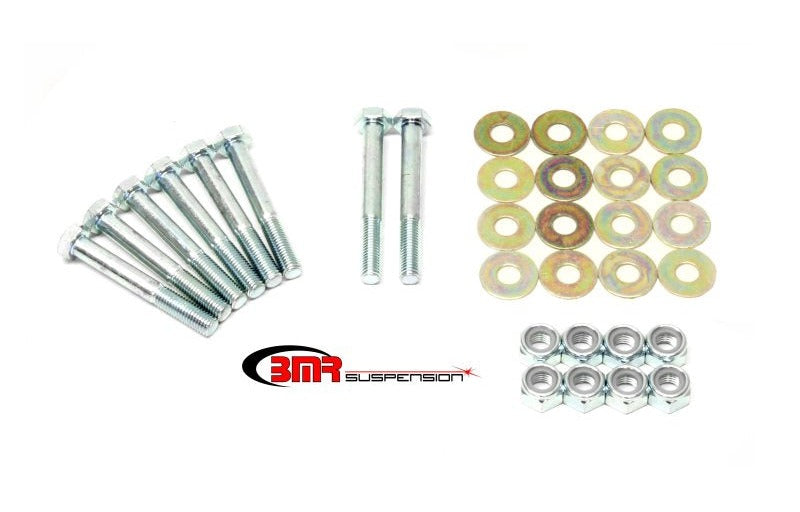 BMR 1978-1987 G-Body Control Arm Hardware Kit Rear Upper And Lower - Zinc plated