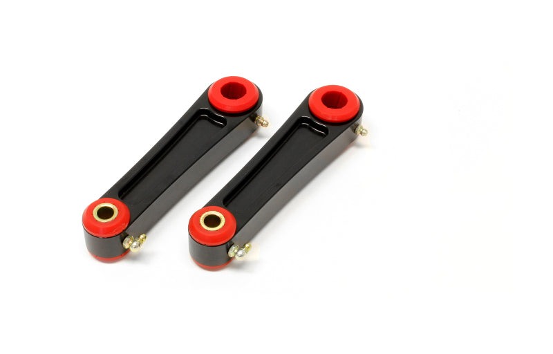 BMR 2005-2014 S197 Mustang Rear Billet Aluminum Sway Bar End Links - Black Anodized
