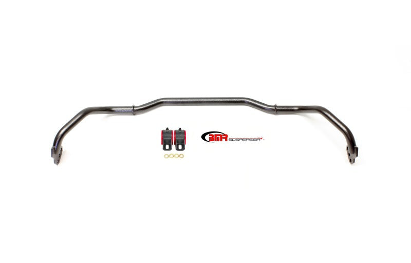 BMR 13-15 5th Gen Camaro Front Hollow 29mm Adj. Sway Bar Kit w/ Bushings - Black Hammertone